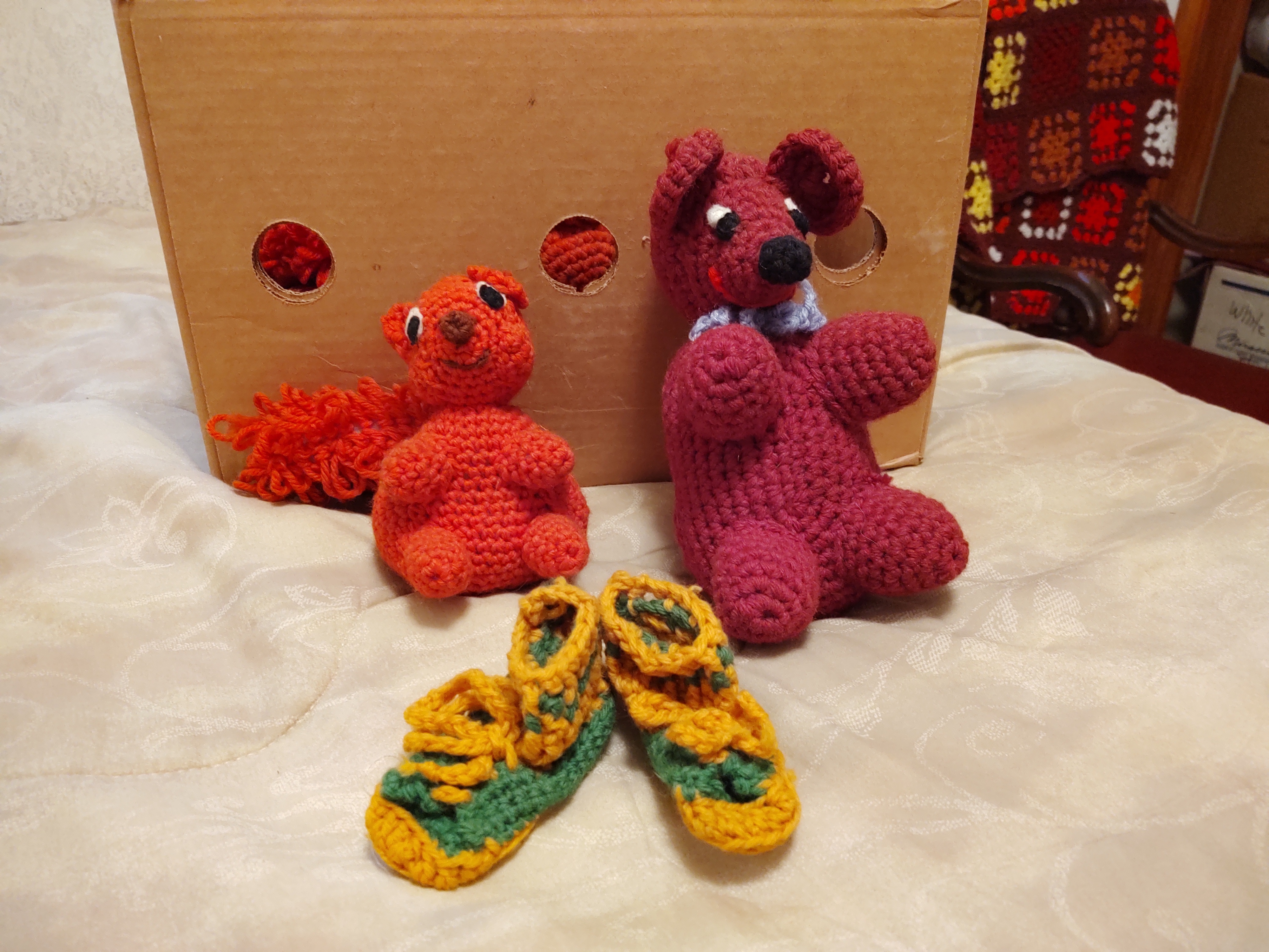 Booties and squirrels